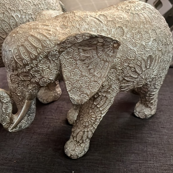 Extremely high-quality made jeweled elephants in two sizes very large - Picture 5 of 9